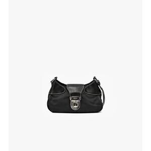PRADA Black Buckle Shoulder Bag A-A18521